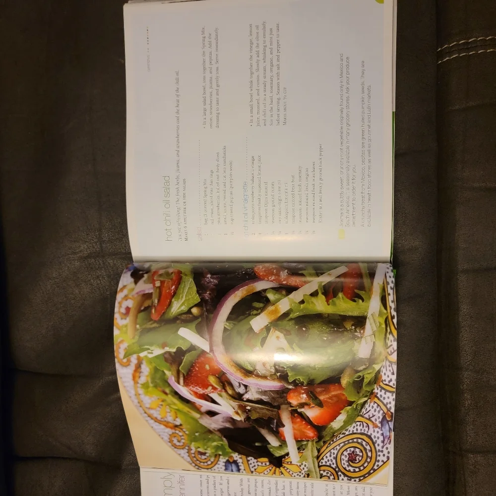 Simply Salads by Jennifer Chandler‎ Hardbook